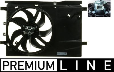 Fan, engine cooling MAHLE CFF 424 000P