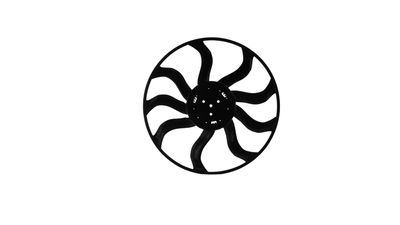 Fan, engine cooling MAHLE CFF 642 000P