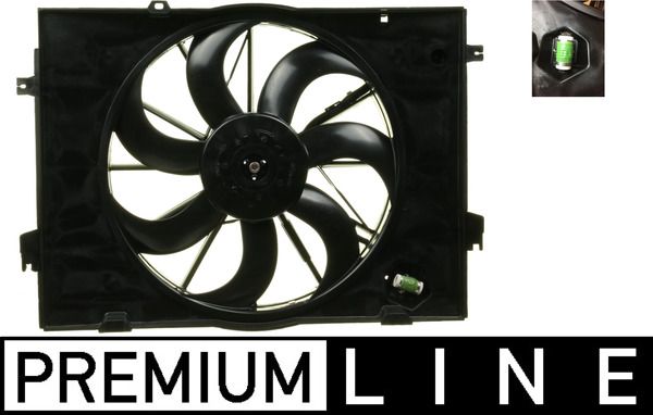 MAHLE CFF 125 000P Fan, engine cooling