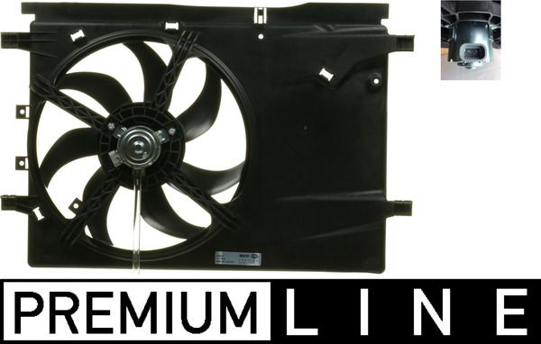 MAHLE CFF 182 000P Fan, engine cooling