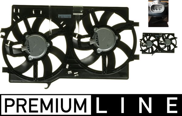 MAHLE CFF 219 000P Fan, engine cooling