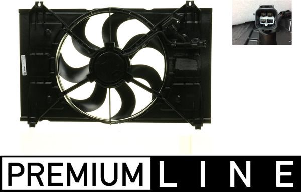 MAHLE CFF 222 000P Fan, engine cooling