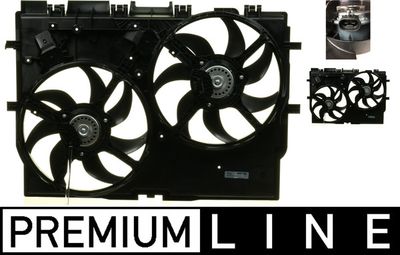Fan, engine cooling MAHLE CFF 229 000P