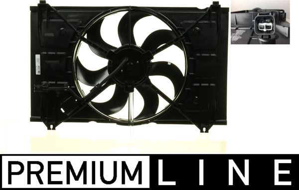 MAHLE CFF 252 000P Fan, engine cooling