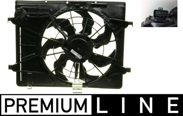 MAHLE CFF 266 000P Fan, engine cooling