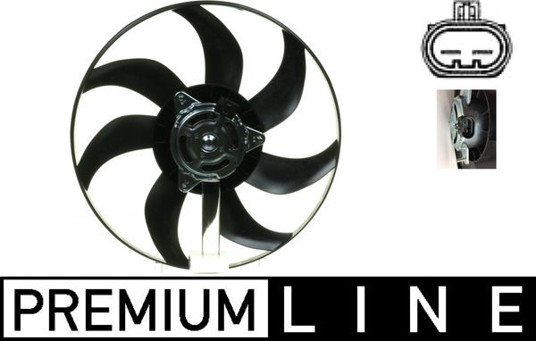 MAHLE CFF 322 000P Fan, engine cooling