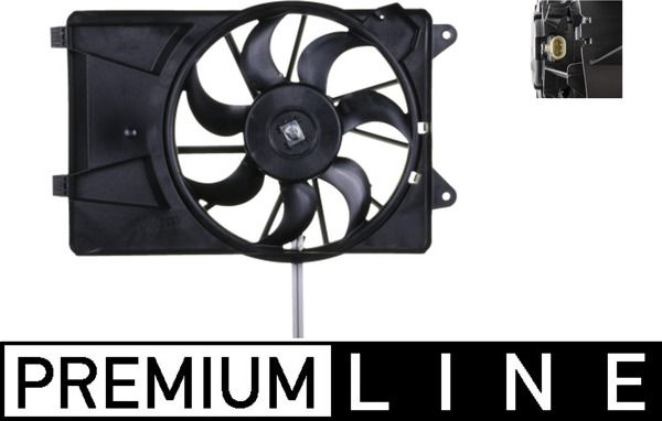 MAHLE CFF 364 000P Fan, engine cooling