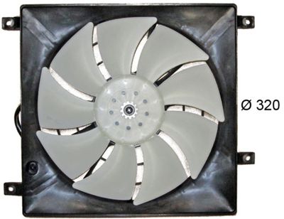 Fan, engine cooling MAHLE CFF 389 000S
