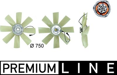 Fan, engine cooling MAHLE CFF 441 000P