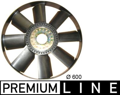 Fan Wheel, engine cooling MAHLE CFW 44 000P