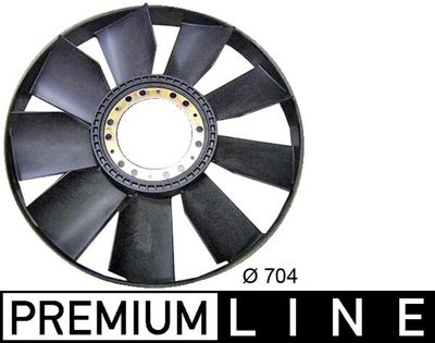 Fan Wheel, engine cooling MAHLE CFW 51 000P