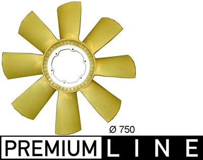 Fan Wheel, engine cooling MAHLE CFW 69 000P