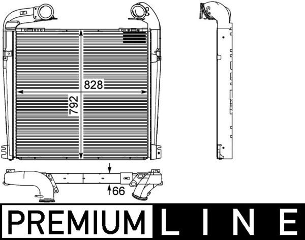 MAHLE CI 143 000P Charge Air Cooler