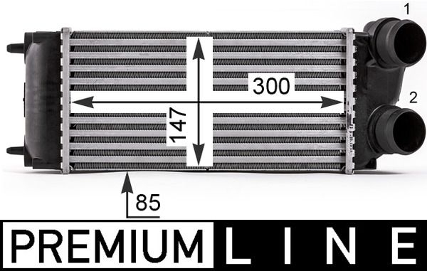 MAHLE CI 16 000P Charge Air Cooler