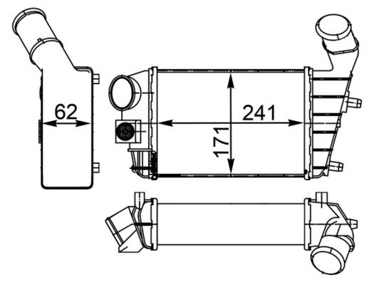 MAHLE CI 196 000S Charge Air Cooler