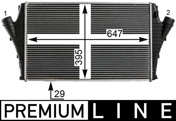 MAHLE CI 21 000P Charge Air Cooler