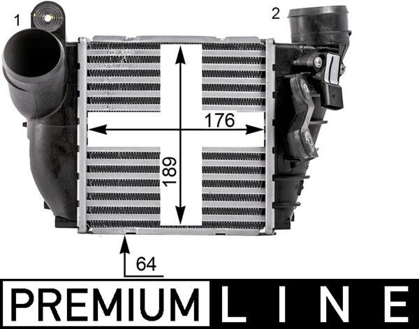 MAHLE CI 22 000P Charge Air Cooler