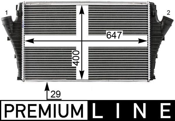 MAHLE CI 24 000P Charge Air Cooler