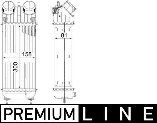 MAHLE CI 265 000P Charge Air Cooler