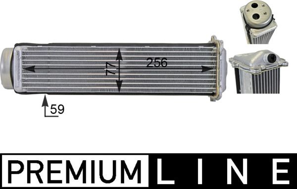 MAHLE CI 28 000P Charge Air Cooler