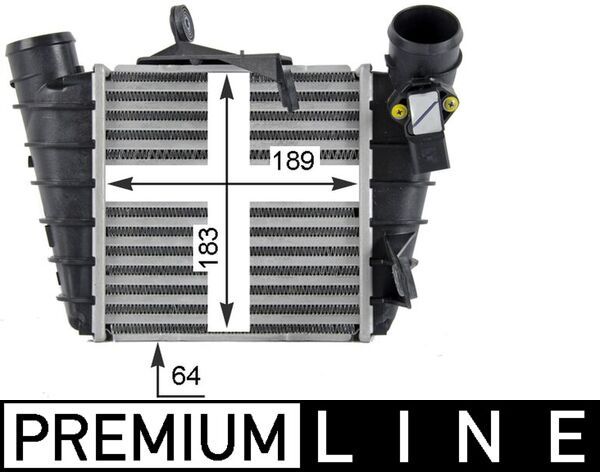 MAHLE CI 298 000P Charge Air Cooler