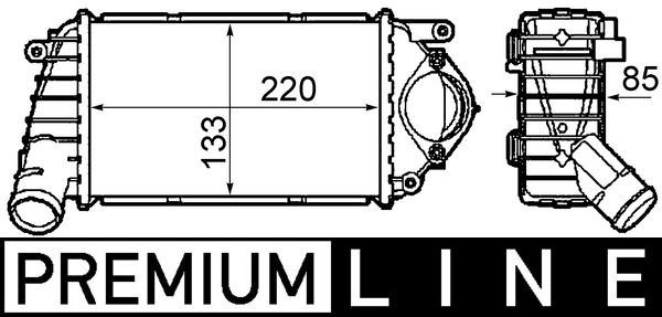 MAHLE CI 302 000P Charge Air Cooler
