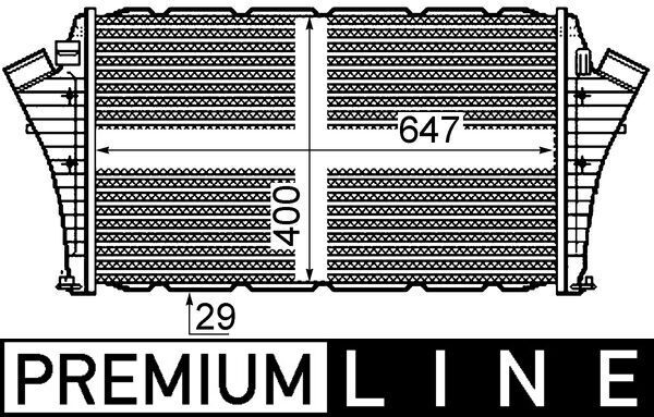 MAHLE CI 304 000P Charge Air Cooler