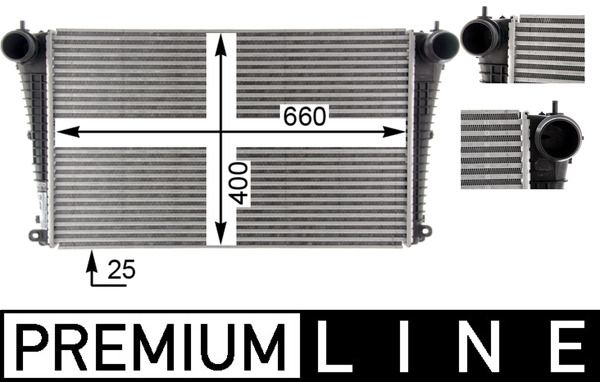 MAHLE CI 365 000P Charge Air Cooler