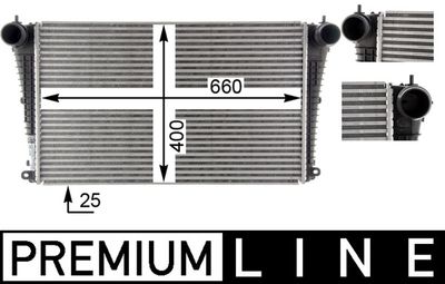 Charge Air Cooler MAHLE CI 365 000P