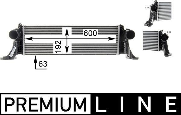 MAHLE CI 370 000P Charge Air Cooler
