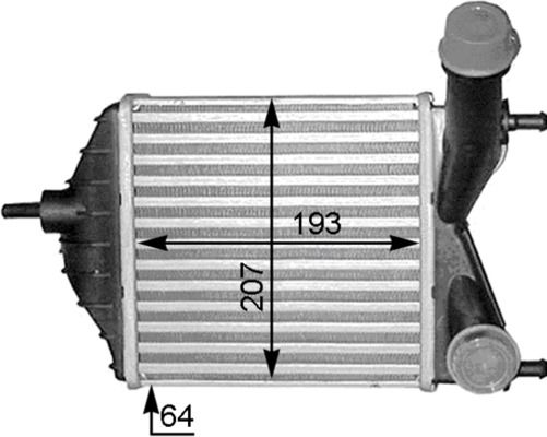 MAHLE CI 378 000S Charge Air Cooler