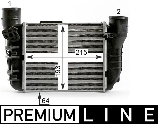 MAHLE CI 431 000P Charge Air Cooler