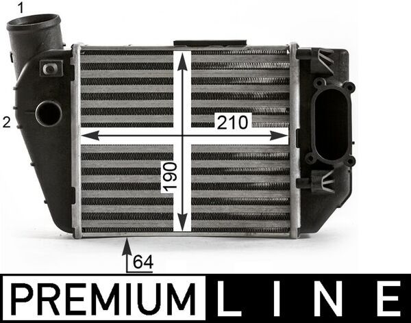 MAHLE CI 432 000P Charge Air Cooler