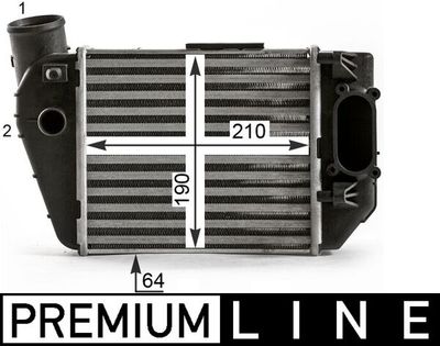 Charge Air Cooler MAHLE CI 432 000P