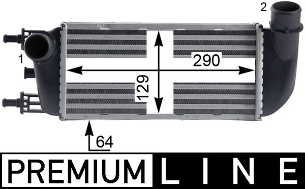 MAHLE CI 436 000P Charge Air Cooler