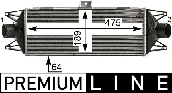 MAHLE CI 439 000P Charge Air Cooler