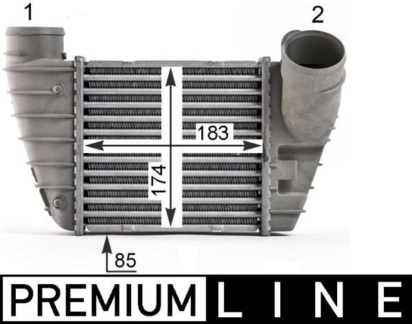MAHLE CI 526 000P Charge Air Cooler