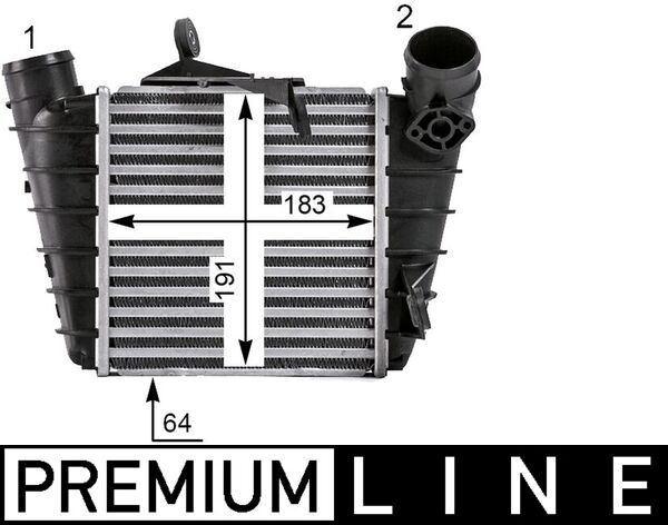 MAHLE CI 530 000P Charge Air Cooler