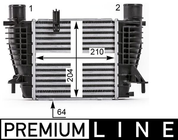 MAHLE CI 533 000P Charge Air Cooler