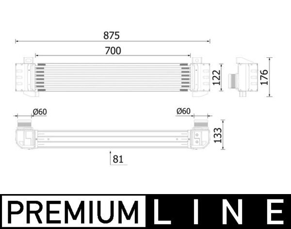 MAHLE CI 619 000P Charge Air Cooler