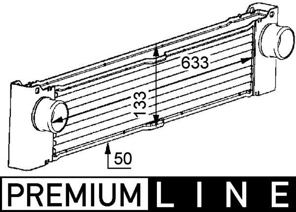 MAHLE CI 81 000P Charge Air Cooler