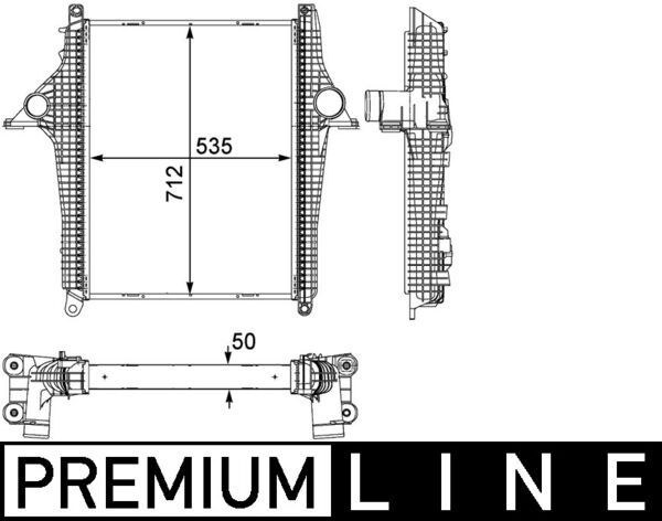 MAHLE CI 147 000P Charge Air Cooler