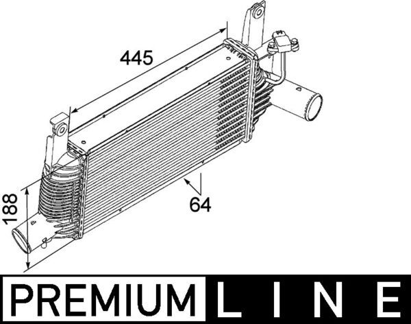 MAHLE CI 159 000P Charge Air Cooler