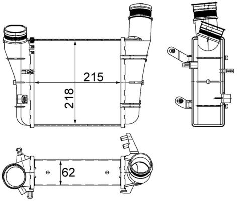 MAHLE CI 336 000S Charge Air Cooler