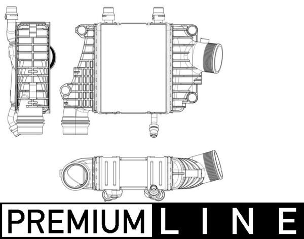MAHLE CI 410 000P Charge Air Cooler