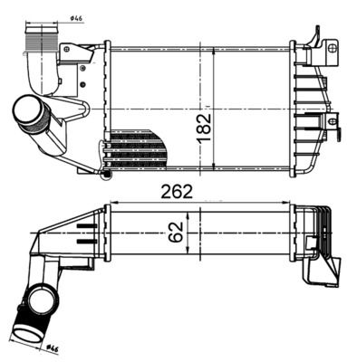MAHLE CI 510 000S Charge Air Cooler