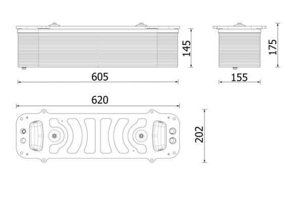 MAHLE CI 699 000P Charge Air Cooler
