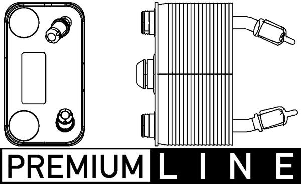 MAHLE CLC 166 000P Oil Cooler, automatic transmission