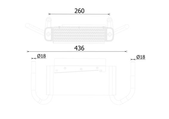 MAHLE CLC 313 000S Oil Cooler, engine oil