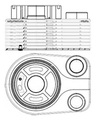 Oil Cooler, engine oil MAHLE CLC 196 000S